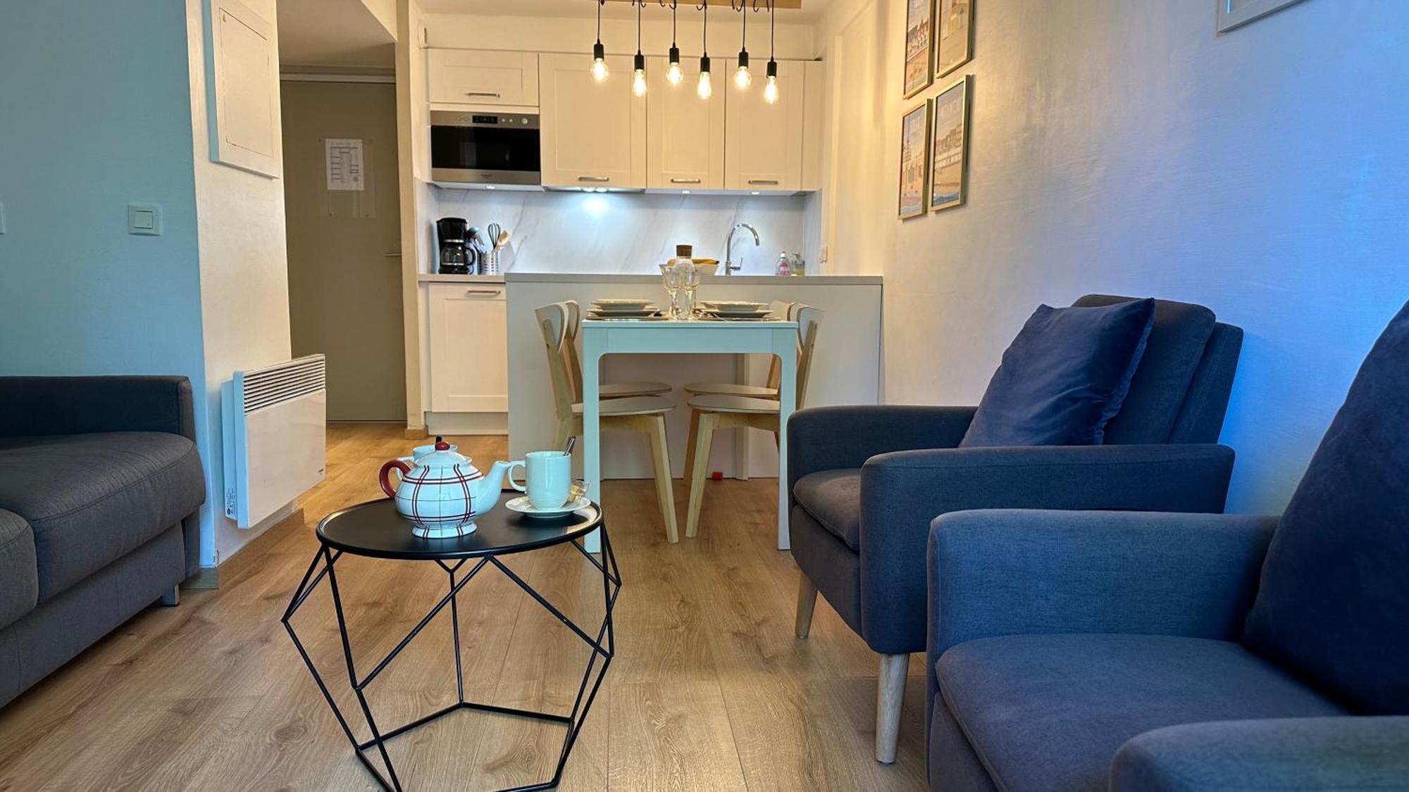 Appt 4 Pers-2 Chb-2 Sdb-Piscine-Linge Inclus-Literies Faites A L'Arrivee Inclus-Parking Apartment Le Touquet Exterior photo